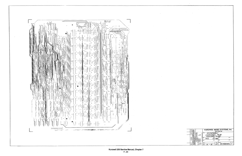 Assembly Channel Board, 2 sheets - Sheet 2